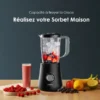 SmartBlender Sleek Mixeur 1,5L à 2 Vitesses