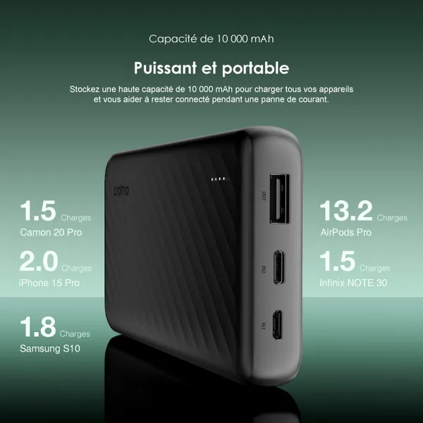 Slice Link Power Bank 10.000 mAh 12W