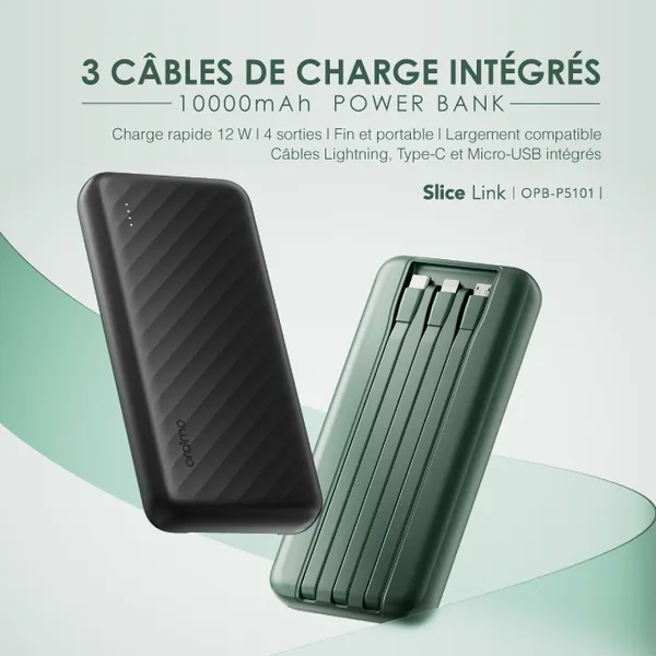 Slice Link Power Bank 10.000 mAh 12W